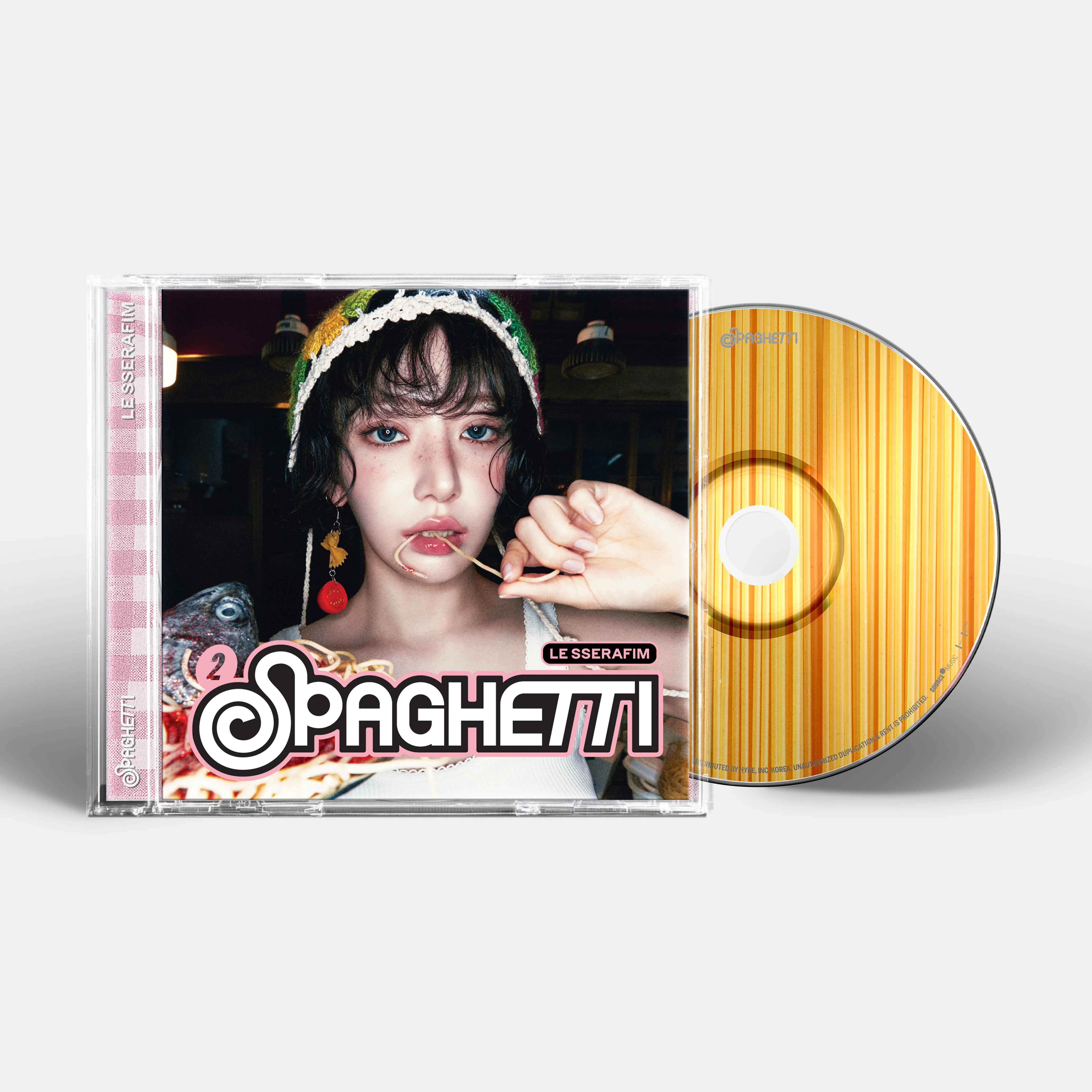1st Single Album 'SPAGHETTI' Single CD (Spaghetti ver.)
