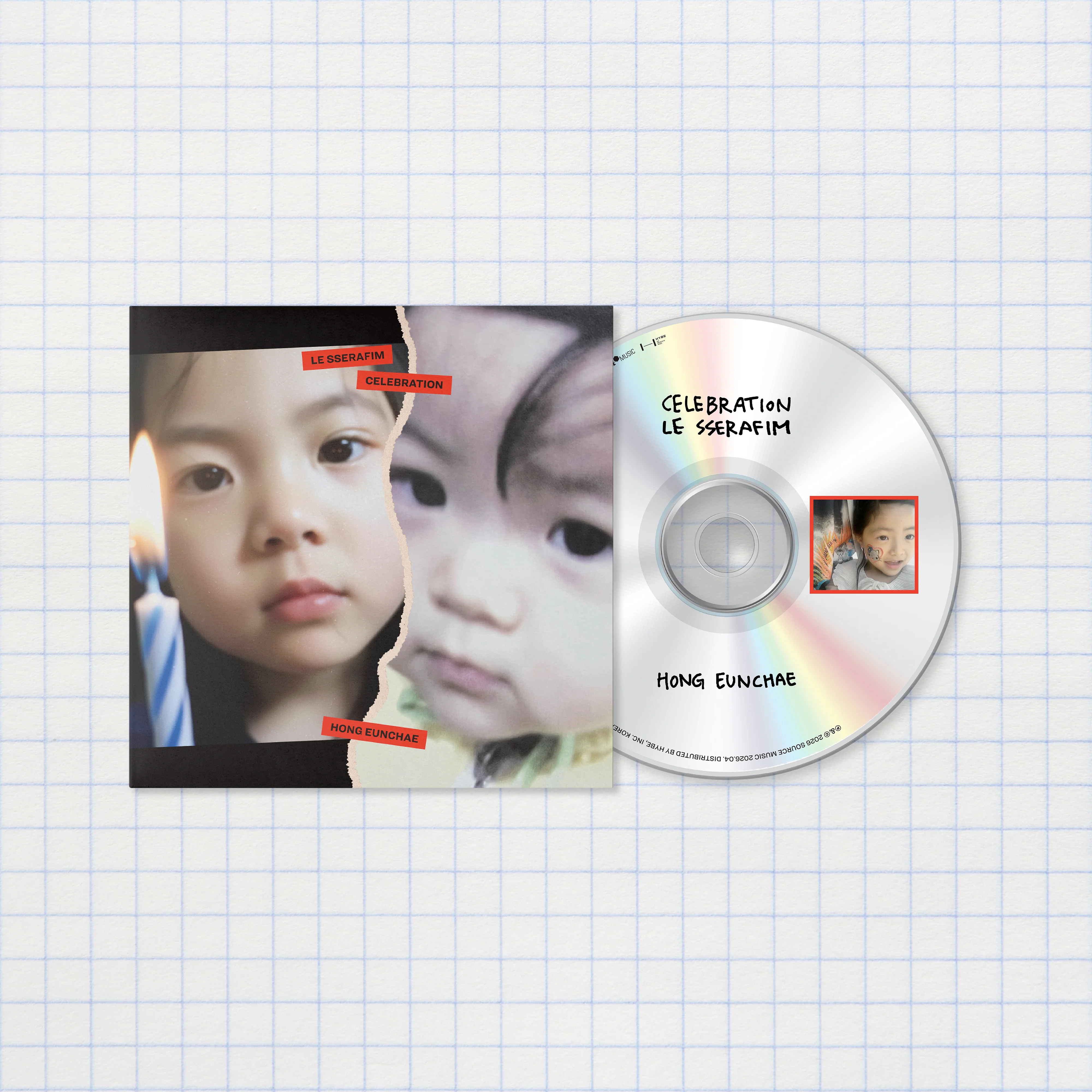 'CELEBRATION' Single CD (HONG EUNCHAE ver.)