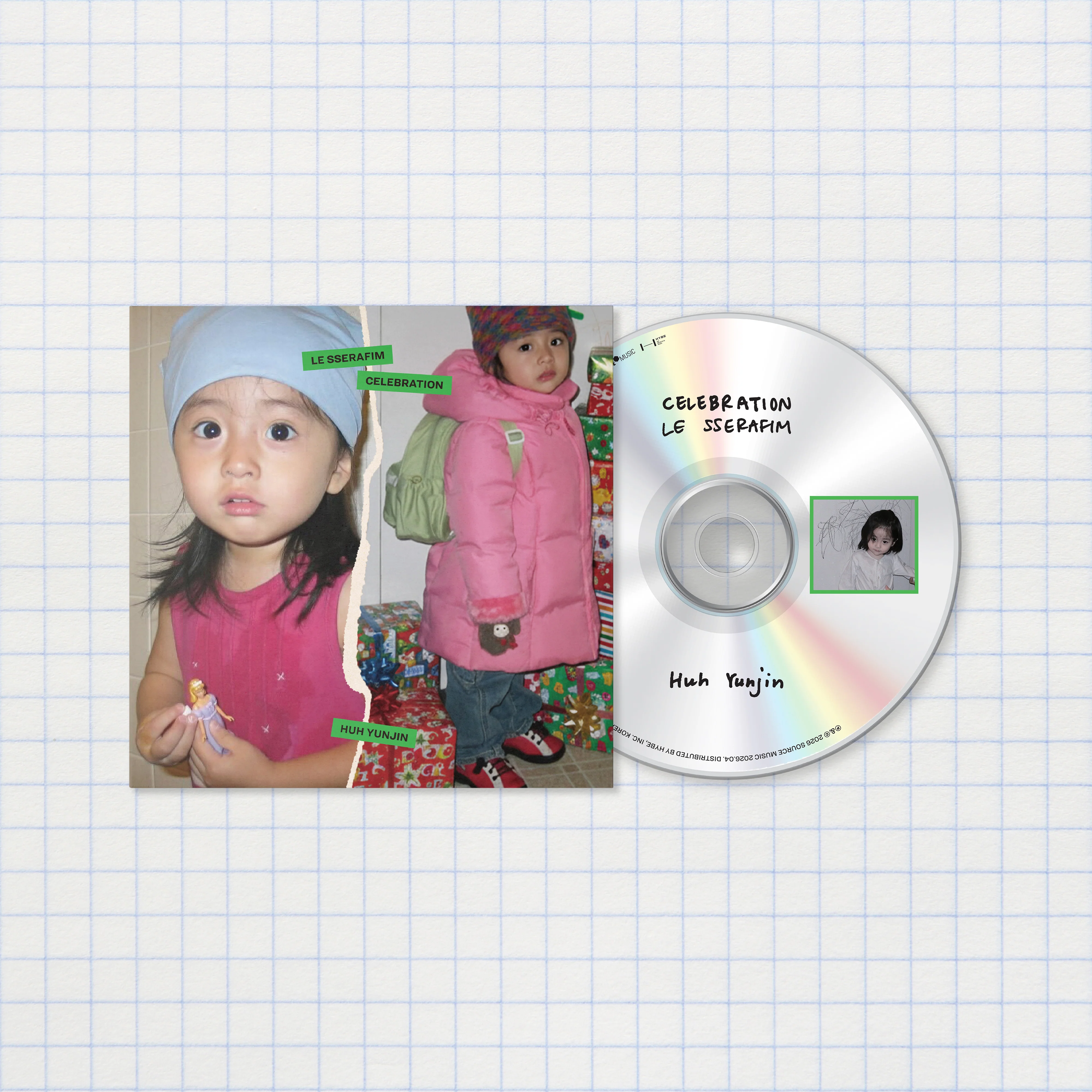 'CELEBRATION' Single CD (HUH YUNJIN ver.)